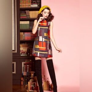 Alice Olivia Clyde Shift Dress Size 6